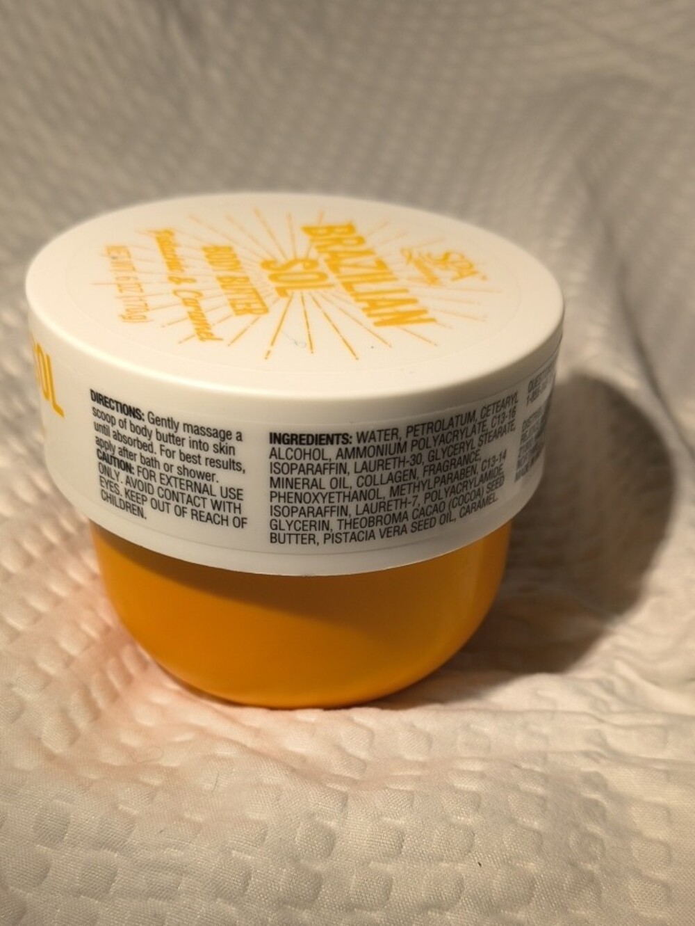 Spa Luxury Brazilian Sol Body Butter - Pistachio & Caramel - Picture 4 of 6